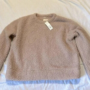 Francesca Harper Heritage Teddy Bear Pullover Pink Small NWT